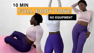 10 MIN FULL BODY WORKOUT  Sculpting Exercises at Home  Body Recomposition [upl. by Vanderhoek]