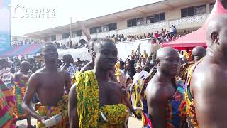 OTUMFUO OSEI TUTU II ROYAL ENTRY AT CAPE COAST FETU FESTIVAL [upl. by Yhtomit]