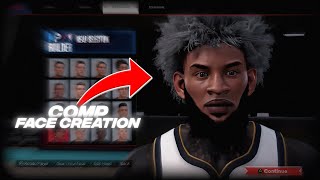 COMP FACE CREATION IN NBA2K24  Current gen amp Next gen The quotSlamquot Face Creation [upl. by Yeblehs]