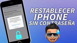 Restaurar o Borrar iPhone sin contraseña 3 MÉTODOS [upl. by Pinelli]