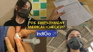 PreEmployment Health Check Up  After Interview Process  Indigo Airlines ✈️️  Cabin Crew Medicals [upl. by Odlavu]