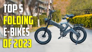 Revolutionary Rides  TOP 5 Best Folding EBikes Unveiled in 2024 [upl. by Sosthina760]