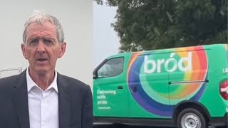 ENOCH BURKE Irish Post Service intimidates citizens with LGBT vans [upl. by Aisset]