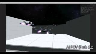 Unity  Flying AI Pathfinding [upl. by Anilem]