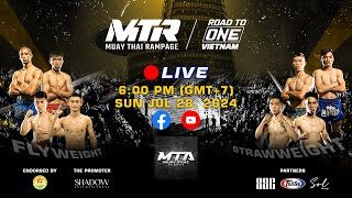 Muay Thai Rampage Road To ONE  SemiFinal Round [upl. by Nessy364]