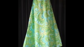 How to Sew a Simple Skirt [upl. by Appledorf146]