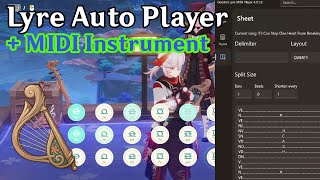 Guide how to install Genshin Lyre Auto Player Macro WindsongLyre VietnameseEnglish [upl. by Niras]