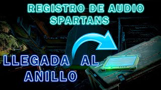 Halo Infinite  Ubicación Registro de Audio Spartans  Coleccionables  LLEGADA AL ANILLO  Historia [upl. by Domph658]