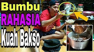 RESEP RAHASIA KUAH BAKSO MBAK CENUT NUT  Cara Membuat Kuah Bakso Yang Nikmat [upl. by Otho263]