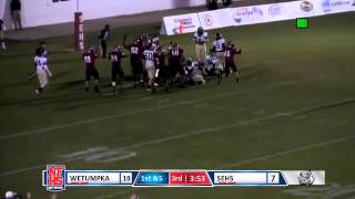 Stanhope Elomore 21 Kendarius Edwards 1 yd TD Run [upl. by Ranchod903]