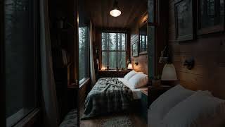 Cabin Comforts amp Rain The Perfect Soundscape for Sleep [upl. by Einahpts686]