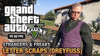 GTA 5 PC  Letter Scraps Location Guide Dreyfuss 100 Gold Medal Walkthrough [upl. by Etteoj]