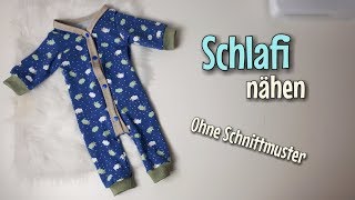 Schlafanzug  Nähanleitung OHNE Schnittmuster  Für Anfänger  Nähtinchen [upl. by Olette566]