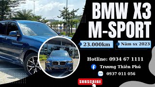 P9 BMW X3 MSport SUV Gia Đình Nhưng Vẫn Mang Nét Thể Thao  xuhuong xesang bmwx3 [upl. by Nolyak111]