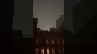 Thunderstorm and lightning in New York [upl. by Vanda]