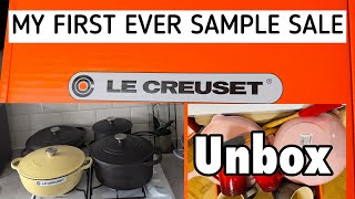 LE CREUSET SAMPLE SALE UK 🇬🇧 [upl. by Oneg]