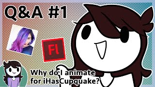 QampA 1 Why do I Animate for iHasCupquake [upl. by Edrock474]