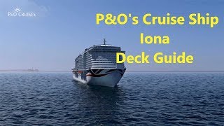 PampOs Cruise Ship Iona Deck by Deck [upl. by Indira178]