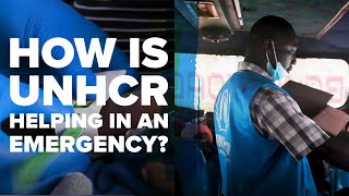 How does UNHCR help people fleeing DRC to Uganda [upl. by Heim]