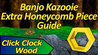 Collecting Extra Honeycomb Pieces in Click Clock Wood  Banjo Kazooie Extra Honeycomb Piece Guide [upl. by Annelise512]