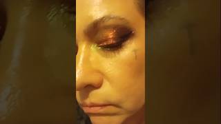 Multichrome shifts red orange yellow amp green ensleyreigncosmetics indieeyeshadow indiemakeup [upl. by Chretien]