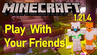 How To Play Minecraft With Friends Java Edition PC [upl. by Trakas]