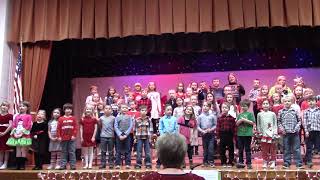 Oakview Christmas Program 1st Grade [upl. by Glassco136]