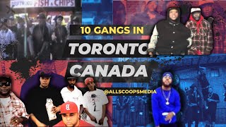 10 Dangerous Gangs In Toronto Canada Past amp Present [upl. by Neelasor947]