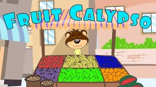 Songs For Toddlers quotFruit Calypsoquot  Color Song After School Cubs [upl. by Drandell570]