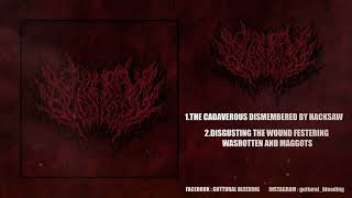 GUTTURAL BLEEDING  THE CADAVEROUS DISMEMBEREDamp DISGUSTING THE WOUND FESTERINGOFFICIAL AUDIO [upl. by Siram]