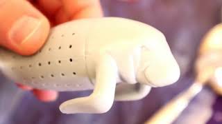 Fred And Friends Manatea Manatee Tea Infuser Kitchen Gadget Review [upl. by Nael660]