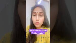 What is tertiary data by DrShraddha Mishra tertiarydata typesofdata researchmethodology ntane [upl. by Hermione]