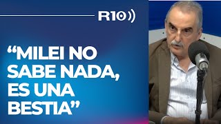 quotMILEI NO SABE NADA ES UNA BESTIAquot  Guillermo Moreno en ElAmorEsMasFuerte [upl. by Buskus]