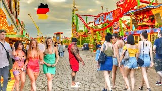 Bocholter Kirmes  Rundang alle Fahrgeschäfte  4k HDR [upl. by Terej]