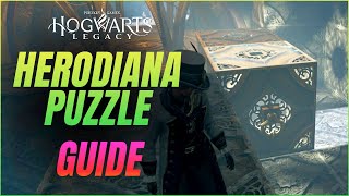 How to Solve THE HALL OF HERODIANA Quest Puzzles  Hogwarts Legacy [upl. by Arabella185]