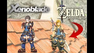 Zelda BoTW  How to get the Xenoblade Salvager Outfit [upl. by Combs]