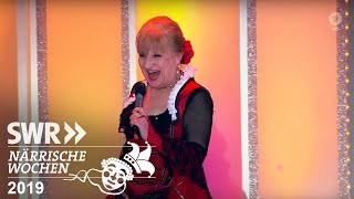 Margit Sponheimer quotAm Rosenmontag bin ich geborenquot  SWR Mainz bleibt Mainz 2019 [upl. by Maziar]