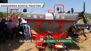 torotrac  Yomel  Instructivo Abonadora Acople Tractor  Parte 2 [upl. by Bax]