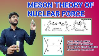 Meson theory of Nuclear Force  Nuclear Forces Meson Exchange Theory [upl. by Lyons]