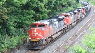 CN 424 Georgetown Ontario Canada August 6 2024 [upl. by Thgirw]