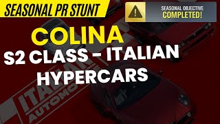 Forza Horizon 5  Danger Sign quotColinaquot  S2 Class Class  Italian Hypercars [upl. by Gnet806]