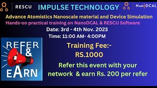 Promote nanotechnology event and earn commission [upl. by Llenhoj]