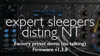 disting NT  New factory preset demo for firmware v130 [upl. by Meekahs]