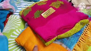 Designer sarees collection from Pragna Fashions [upl. by Maxma112]