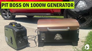 HOW TO Pit Boss Pellet Grill on Generator Power  Ultimate Tailgating [upl. by Beckie]