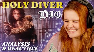 Vocal Coach Reacts to DIO  “HOLY DIVER” Vocal Analysis [upl. by Ydnat]