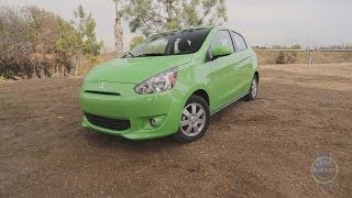 2015 Mitsubishi Mirage  Review and Road Test [upl. by Attolrahc965]