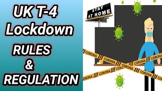 London UK T4 Lockdown Rules and Regulation to Stay Home [upl. by Alurd]