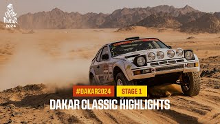 Dakar Classic Highlights  Stage 1  dakar2024 [upl. by Qerat]