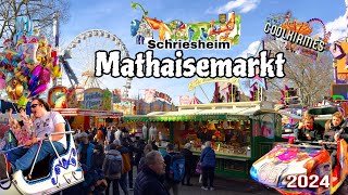 Frühlingsgefühle und Mandelduft  Schriesheim Mathaisemarkt 2024  Impressionen  Clip by CoolKirmes [upl. by Recha90]